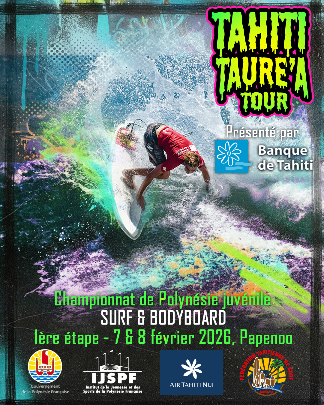 Affiche officielle : Taure'a Tour 1