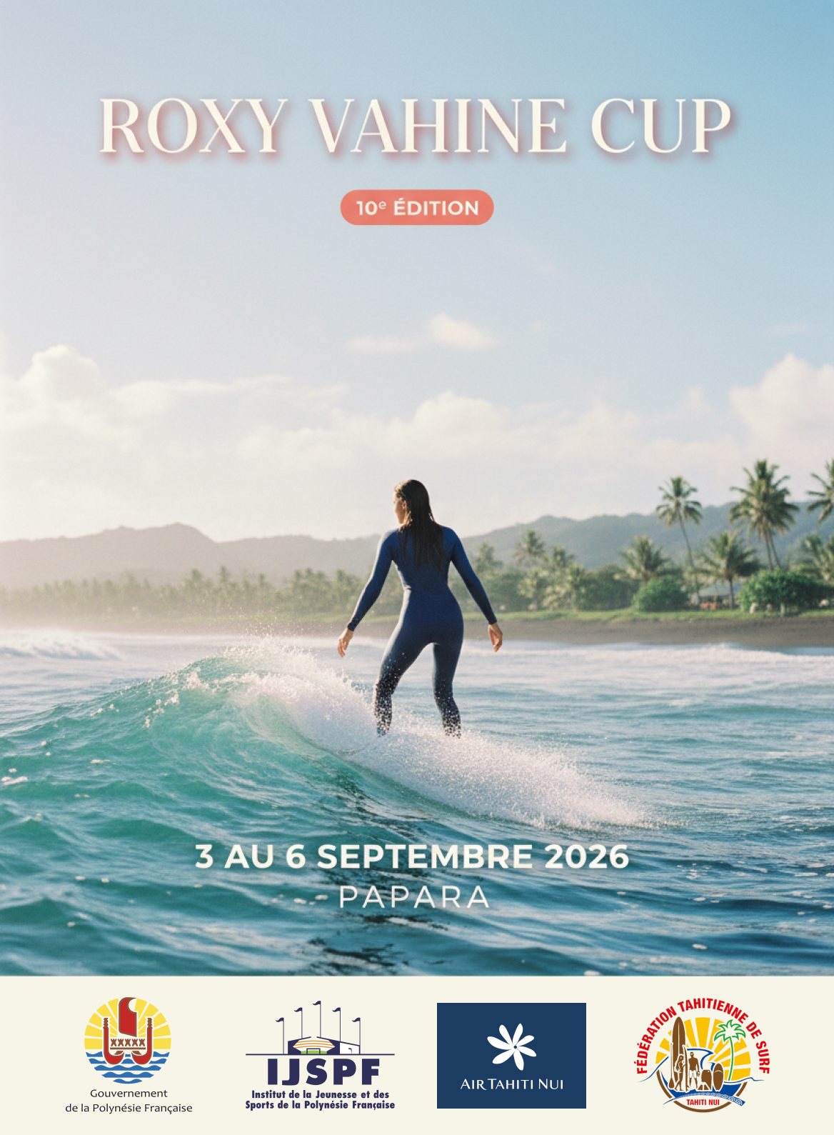 Visuel provisoire : Roxy Vahine Cup (10e édition)