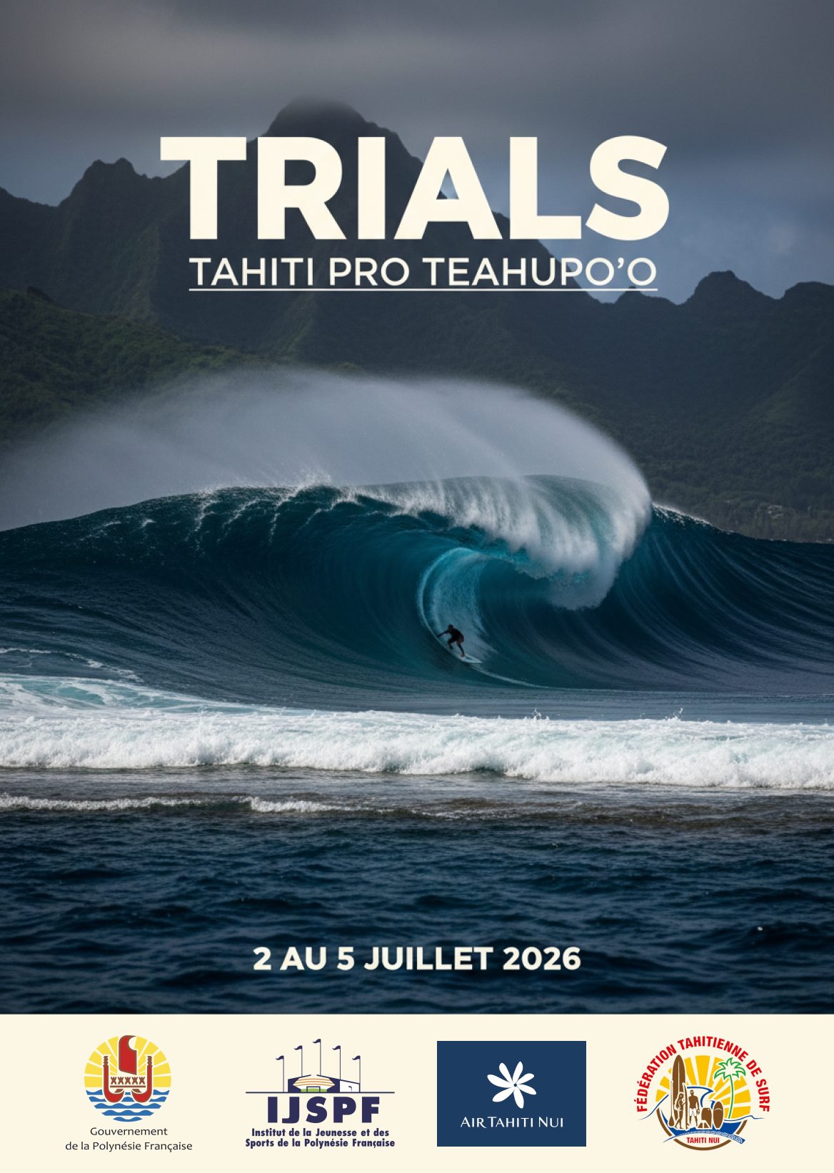 Visuel provisoire : Trials Tahiti Pro Teahupo'o